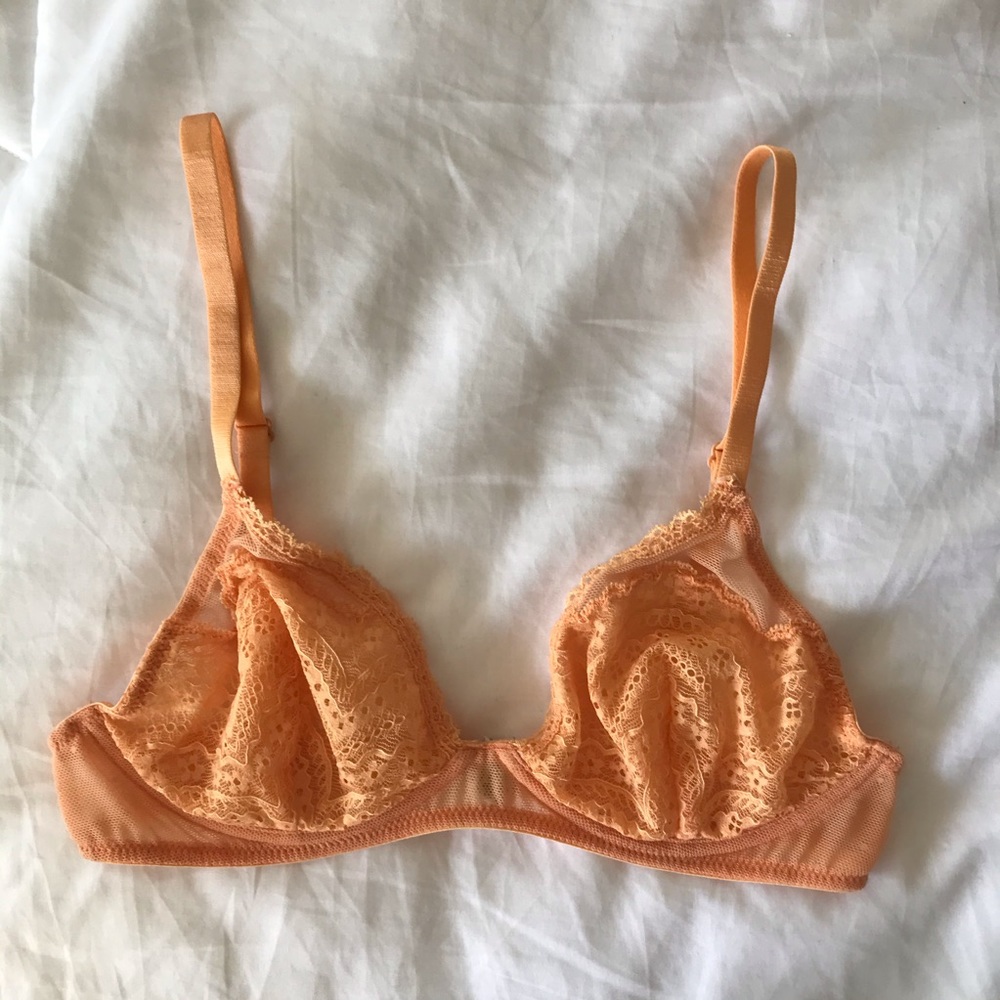 Free People Lace Triangle Bra